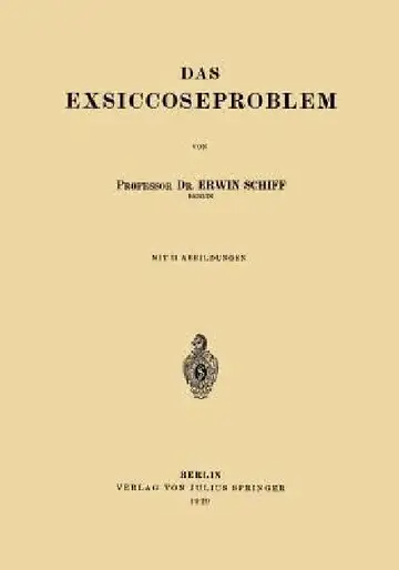 Cover of Das Exsiccoseproblem