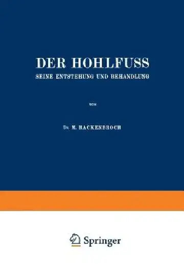 Cover of Der Hohlfuss