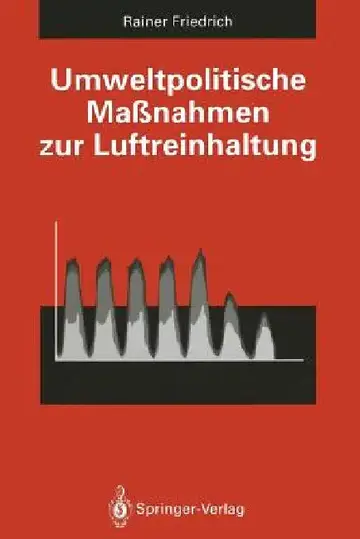 Cover of Umweltpolitische Maßnahmen Zur Luftreinhaltung