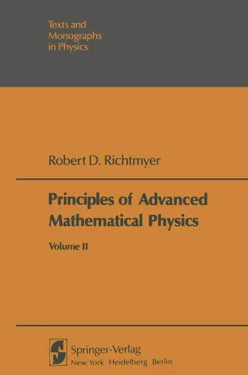 Cover of Principles of Advanced Mathematical Physics