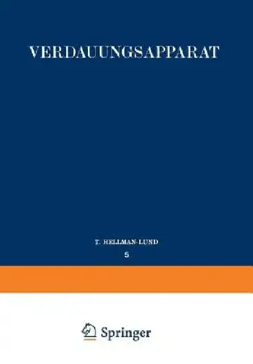 Cover of Verdauungsapparat