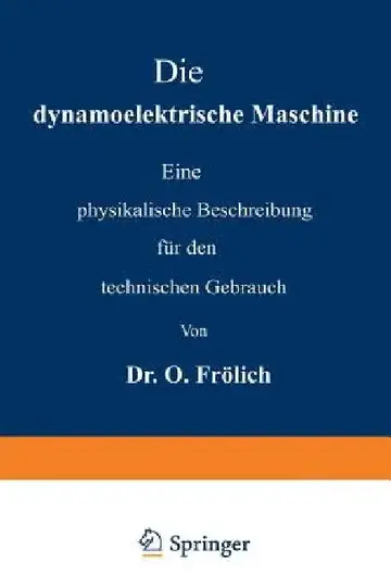Cover of Die Dynamoelektrische Maschine