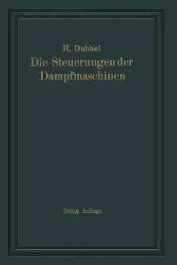 Cover of Die Steuerungen Der Dampfmaschinen