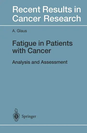 Cover of Fatigue in Patients with Cancer