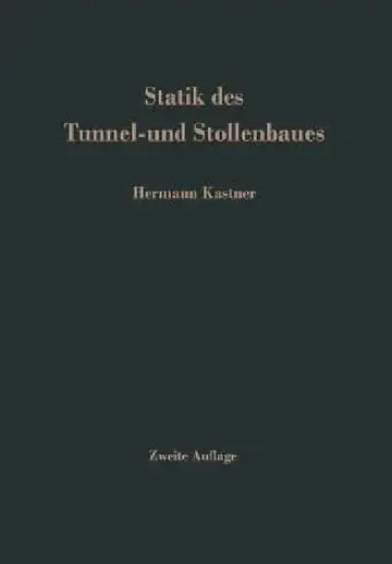 Cover of Statik Des Tunnel- Und Stollenbaues