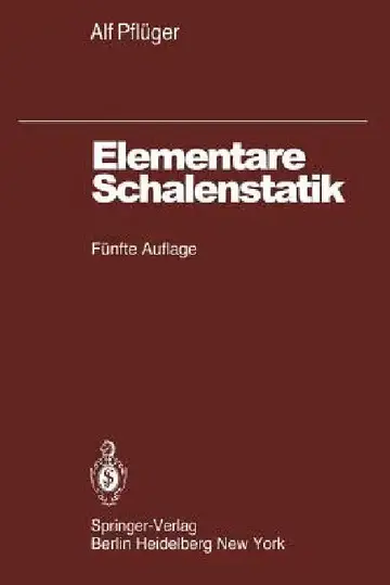 Cover of Elementare Schalenstatik