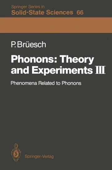 Cover of Phonons