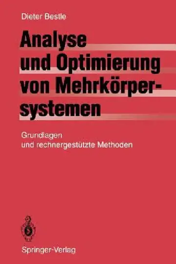 Cover of Analyse Und Optimierung Von Mehrkörpersystemen