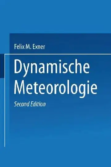 Cover of Dynamische Meteorologie