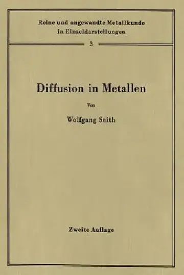 Cover of Diffusion in Metallen