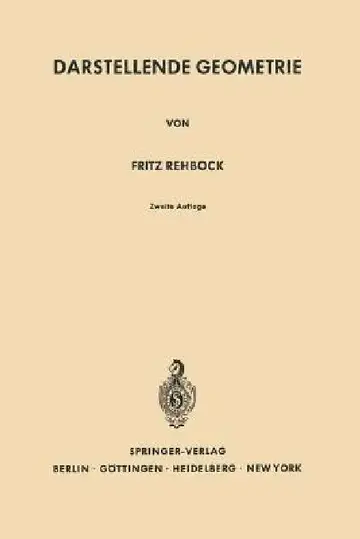 Cover of Darstellende Geometrie