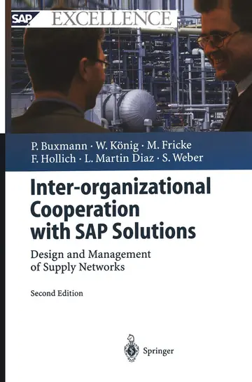 Cover of Inter-organizational Cooperation with Sap Solutions