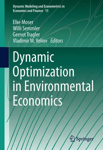 Cover of Dynamic Optimization in Environmental Economics