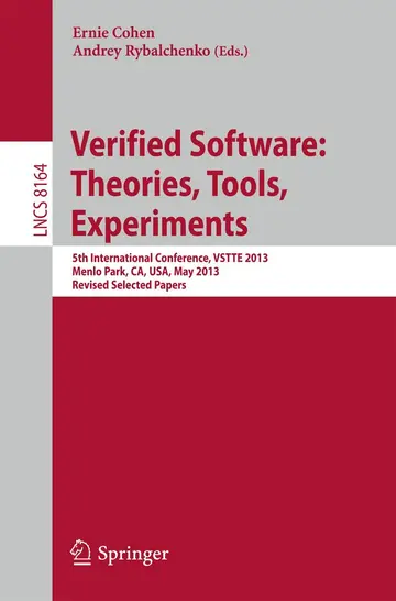 Cover of Verified Software