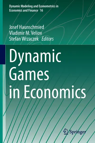 Cover of Dynamic Games in Economics