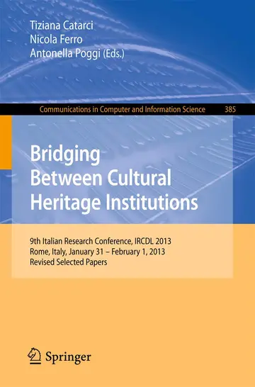 Cover of Bridging Between Cultural Heritage Institutions