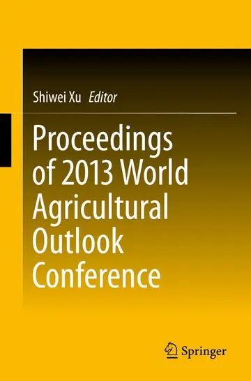 Cover of Proceedings of 2013 World Agricultural Outlook Conference