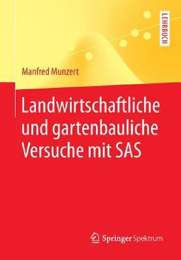 Cover of Landwirtschaftliche Und Gartenbauliche Versuche Mit SAS