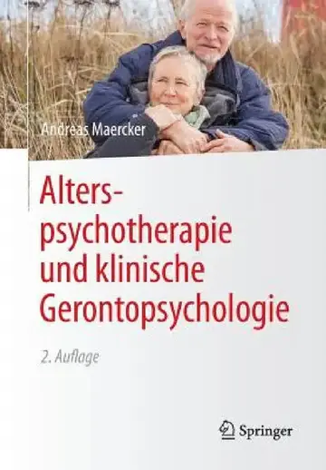 Cover of Alterspsychotherapie Und Klinische Gerontopsychologie