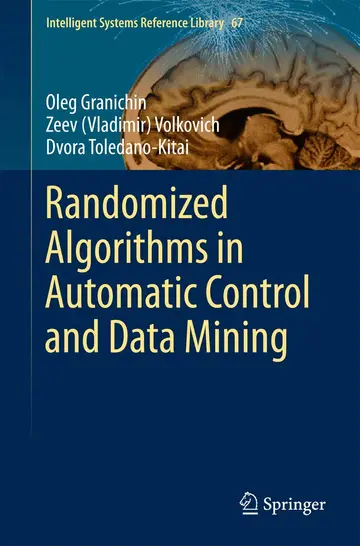 Cover of Randomized Algorithms in Automatic Control and Data Mining