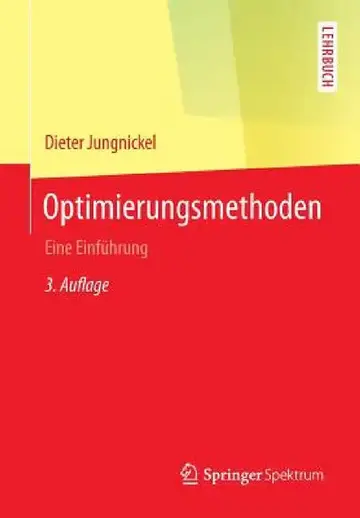 Cover of Optimierungsmethoden