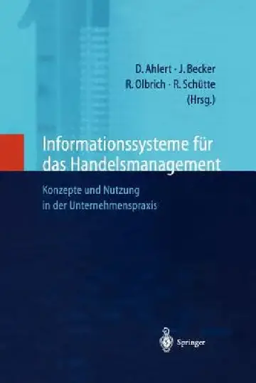 Cover of Informationssysteme Für Das Handelsmanagement