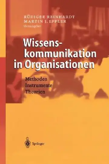 Cover of Wissenskommunikation in Organisationen