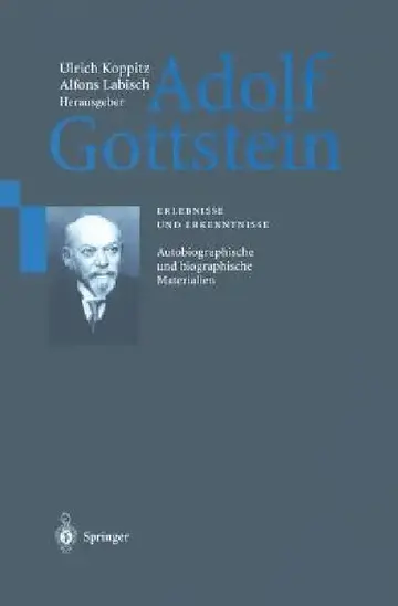 Cover of Adolf Gottstein