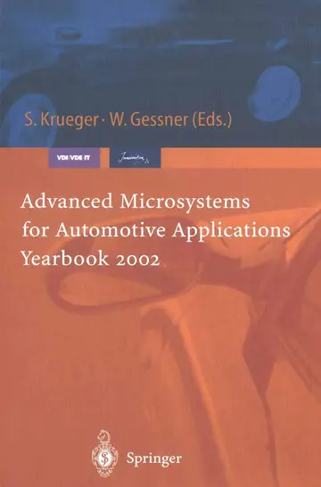 Cover of Advanced Microsystems for Automotive Applications Yearbook 2002