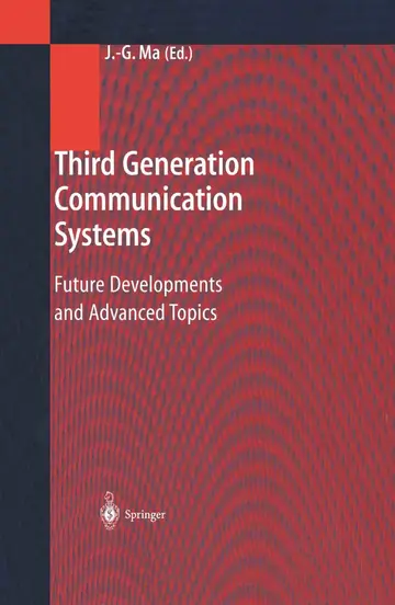 Cover of Third Generation Communication Systems