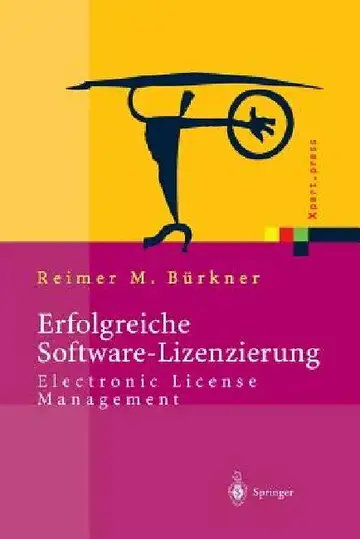 Cover of Erfolgreiche Software-Lizenzierung