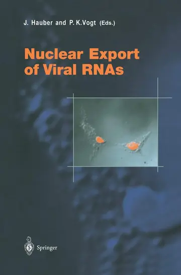 Cover of Nuclear Export of Viral Rnas