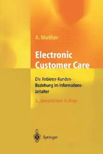 Cover of Electronic Customer Care
