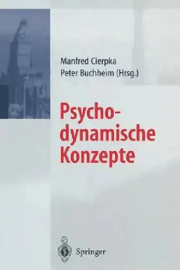 Cover of Psychodynamische Konzepte