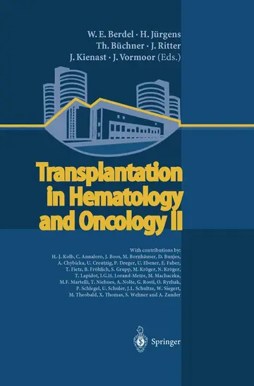 Cover of Transplantation in Hematology and Oncology II