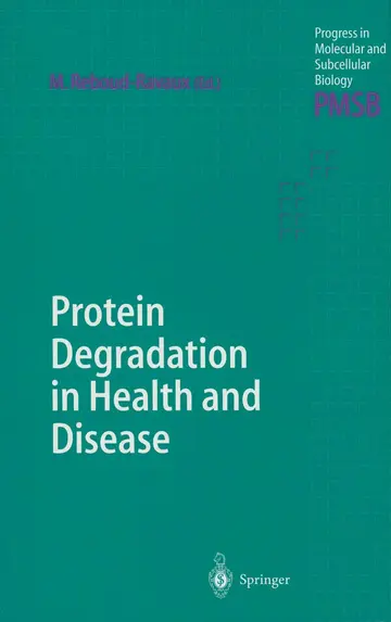 Cover of Protein Degradation in Health and Disease