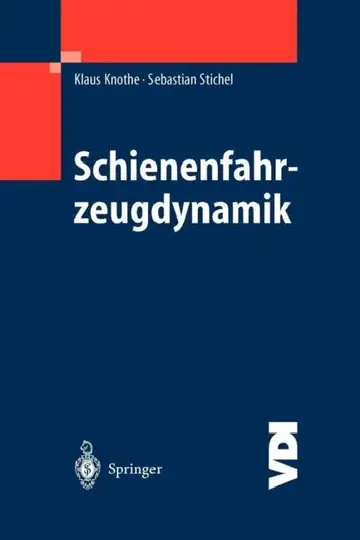 Cover of Schienenfahrzeugdynamik