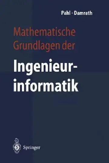 Cover of Mathematische Grundlagen Der Ingenieurinformatik