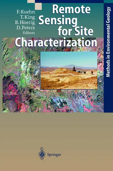 Cover of Remote Sensing for Site Characterization