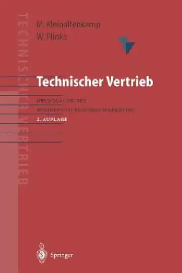 Cover of Technischer Vertrieb