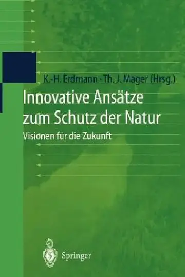 Cover of Innovative Ansätze Zum Schutz Der Natur