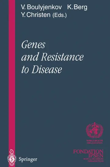 Cover of Genes and Resistance to Disease