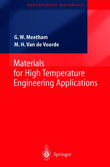 Cover of Materials for High Temperature Engineering Applications