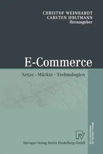 Cover of E-Commerce