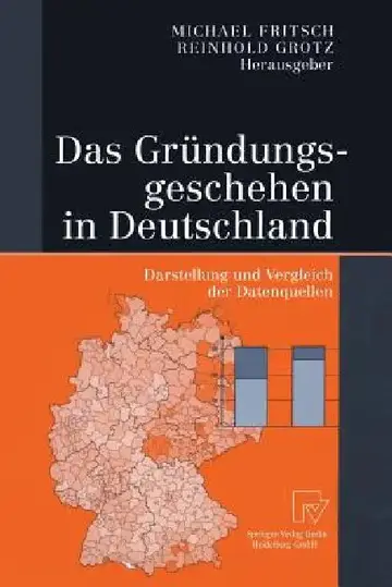 Cover of Das Gründungsgeschehen in Deutschland