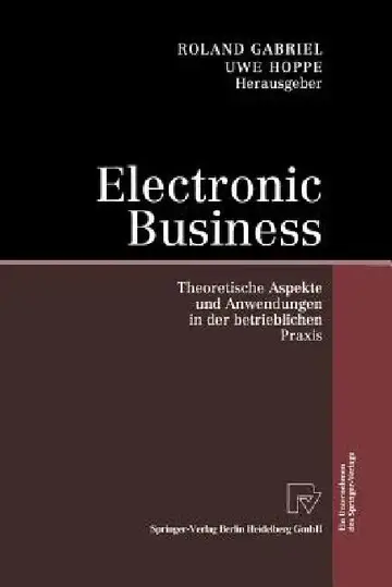 Cover of Electronic Business