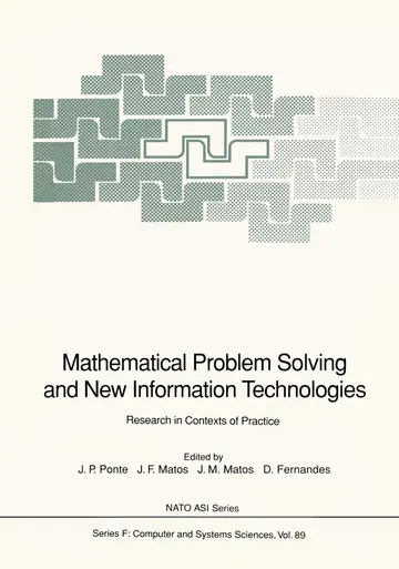 Cover of Mathematical Problem Solving and New Information Technologies