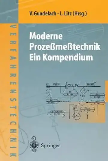 Cover of Moderne Prozeßmeßtechnik