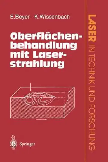 Cover of Oberflächenbehandlung Mit Laserstrahlung
