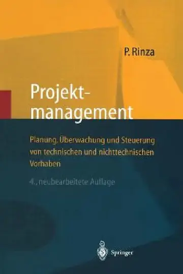 Cover of Projektmanagement